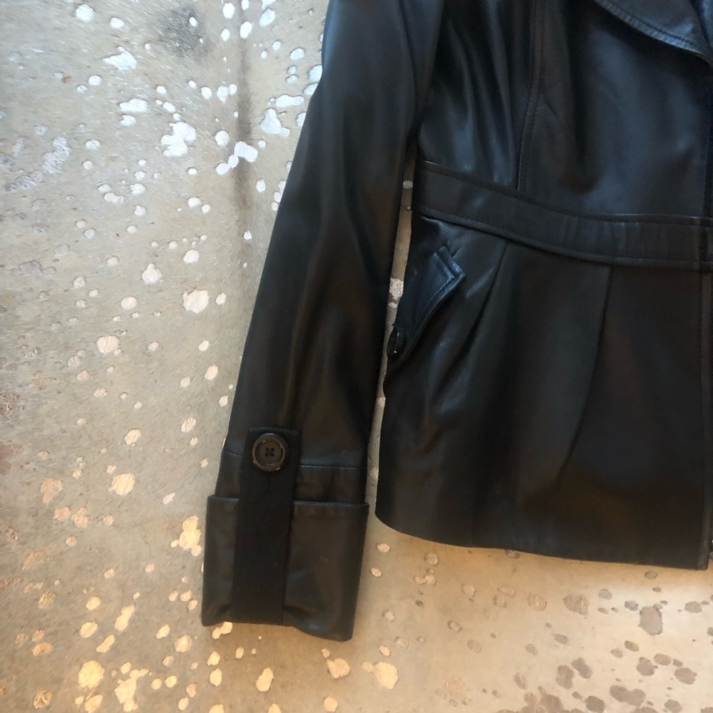 Dvf Leather Jacket - image 2